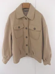 ◇ INGNI イング 中綿 長袖 CPO ジャケット サイズM ライトベージュ系 レディース E  【1304050004117】