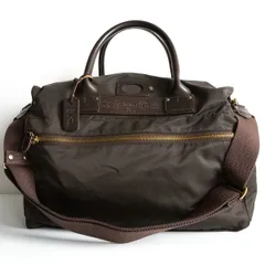 【極美品】Felisi フェリージ　ボストンバッグ　2way カーキ　底板付き 美品フェリージボストンバッグショルダー2way カーキP4