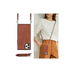 Cavor iPhone11 Pro 対応スマホケース 肩掛け 首かけケース斜めがけショルダーiPhone11 Pro手帳型ケース iPhone11 Pro case【RFID機能】iPhone11 Pro財布型ケース上質PU【マグネットダブルデザイン】i 1