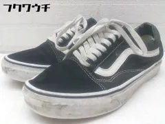 ◇ VANS バンズ OLD SKOOL エラ ERA スニーカー シューズ サイズ24.5cm ブラック ホワイト レディース 【中古】 【1002801774981】