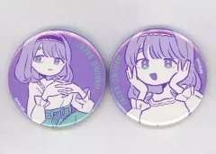 【中古】バッジ・ピンズ 佐伯遙子 オリジナル缶バッジ2個セット 「IDOLY PRIDE オンラインくじ vol2」 C-10賞