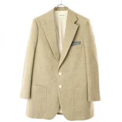 beautiful people ビューティフルピープル 23AW melange melton S2B jacket メリノウールメンズライクジャケット 1335101004 ベージュ 36のサムネイル