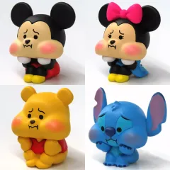 【中古】トレーディングフィギュア 全4種セット 「ディズニーキャラクター すねてマス フィギュアコレクション そのいち」