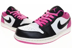 ナイキ NIKE AIR JORDAN 1 LOW SE BLACK WHITE MAGENTA 26.5cm CK3022-005 AJ1 エア ジョーダン ロー ブラック ホワイト マゼンタ 【ブランド古着ベクトル】【中古】▲■250113