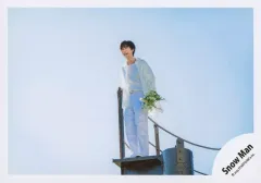 【中古】生写真(STARTO) Snow Man/阿部亮平/横型・全身/アルバム「THE BEST 2020 - 2025」MV＆ジャケ写オフショット/公式生写真