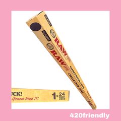 420friendly "RAW"  チャレンジの世界へようこそ。クラシックチャレンジ 巨大プレロールコーン / Classic Challenge (６０サイズ)