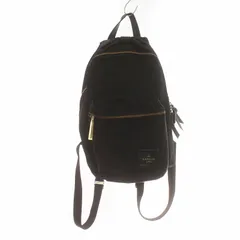 ランバン LANVIN トロカデロ リュックサック デイバッグ バックパック ナイロン ロゴ リボン 黒 ブラック 480211 ■GY18 /MQのサムネイル