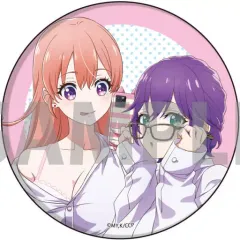 【中古】バッジ・ピンズ 天野エリカ＆瀬川ひろ 「カッコウの許嫁 POPUP SHOP in ゲーマーズ 缶バッジ 01/彼シャツver.(描き下ろし)」