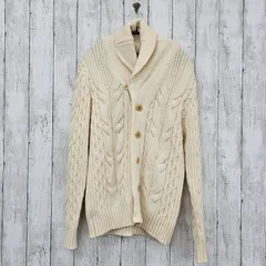 【 Aquascutum 】アクアスキュータム ショールカラーニットカーディガン