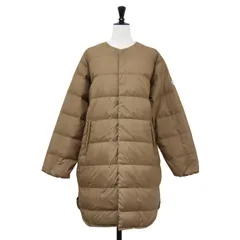 ORCIVAL オーシバル コート ベージュ サイズ:2(M) | ライト ダウン コート OR-A0427 DPL | LIGHT DOWN COAT | ロング ノーカラー クルーネック | アウター ジャケット上着【レディース】【中古】のサムネイル