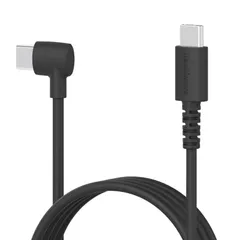 【人気商品】充電＆同期ケーブル L字 C to 1.2m USB-C 横向き使用時に最適 NAJ-651 カシムラ