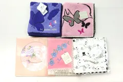 ハナエモリ/タカラヅカ ハンドタオル 5点セット 未使用 花柄など ブランド まとめて 大量 レディース