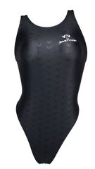 SWIMHXBY 競泳水着 レディース 黒 280 ハイレグ XS-6XL