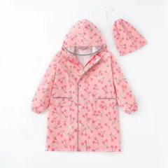 ☆ ピンク ☆ Mサイズ ☆ レインコート キッズ レインコート キッズ 子供用 かわいい 可愛い こども 子ども オシャレ おしゃれ レインウェア フード ランドセル対応 カッパ アウトドア 梅雨 雨 雨合羽 子供 男の子 女の子 雨具 旅行 撥水 はっ水