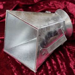 【改良型】箱ビン 箱メガネ ブリキ製 ハンドメイド 鮎シャクリ釣り 鮎釣り