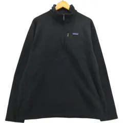 古着 パタゴニア Patagonia ベターセーター 1/4ジップ 25522FA17 ハーフジップ フリースプルオーバー メンズXL相当/eaa572005