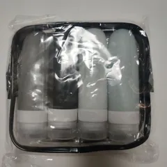 トラベルボトル シリコン 旅行 機内持ち込み可 漏れ防止 シャンプー 詰め替え トラベルセット サウナ ジム お風呂セット 男女兼用 出張 携帯 詰め替え容器 小分け 持ち運び [Mrsdry] (4個) (90ml)