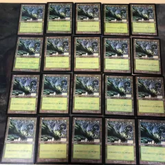 マジック：ザ・ギャザリング Forest 4枚セット67 MTG JAPANESE FOIL 7TH EDITION FOREST EX+ MAGIC THE GATHERING