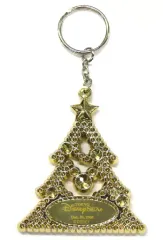 【中古】キーホルダー クリスマスツリー キーホルダー 「ハーバーサイド・クリスマス2003」 東京ディズニーシー限定