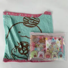 すみっコぐらし ギフトセット ポーチ メモ 鉛筆 ティッシュ ステッカー ●おまけ ハンドタオル とかげ
