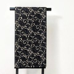 新品・仕立て上がり】袋帯 白 ホワイト プラチナ 全通 ポリエステル 