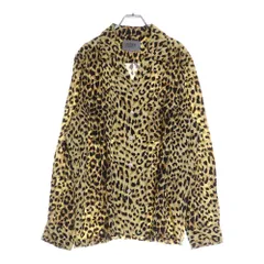 希少✨美品✨WACKO MARIA ワコマリア　レオパード　シャツ　M WACKO MARIA/LEOPARD HAWAIIAN SHIRT（BLUE）［レオパード