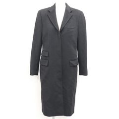 ITXN8DNWITBK GUCCI グッチ ウール コート 7890 ブラック イヌリア織