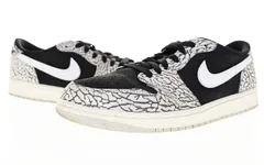 ナイキ NIKE AIR JORDAN 1 RETRO LOW OG BLACK CEMENT 28cm CZ0790-001 エア ジョーダン レトロ ロー ブラック セメント 【ブランド古着ベクトル】【中古】▲■ 241220
