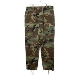 【US ARMY】 米軍 実物 ウッドランドカモ コンバットパンツ S-1130