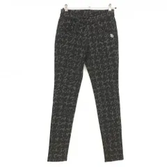 【新品】パーリーゲイツ パンツ 黒×グレー 千鳥 レオパード レディース 00(XS) ゴルフウェア PEARLY GATESのサムネイル
