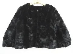 ロイヤルアパートメント rich ファーコート M ブラック
