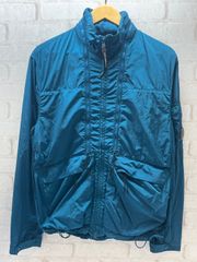 C.P. COMPANY シーピーカンパニー Chrome-R Zipped Jacket ナイロン ジャケット 青 ブルー