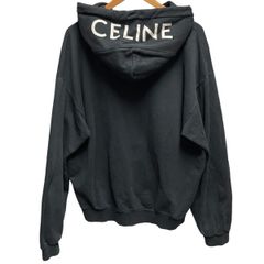 中古】 CELINE セリーヌ ルーズ ジップ フーディー 2Y497670Q