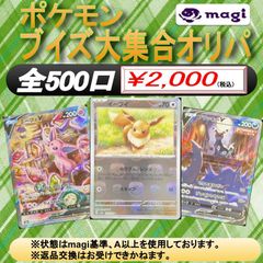 【magiオリパ】 ポケモンカード 2,000円×2口 ブイズ大集合！ オリジナルパック 【2口セット】{No:0049}