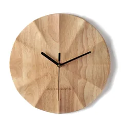 フェリモア 壁掛け時計 掛け時計 連続秒針 木製 アナログ 静音設計 ウォールクロック 北欧風