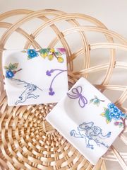 鳥獣戯画＊縁結び　はし置き小皿　(２枚 )