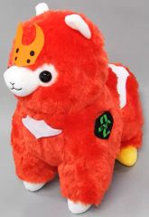 [중고] 봉제인형 에바파카소(弐号機) 점보 봉제인형 [알파카소×에반게리온]