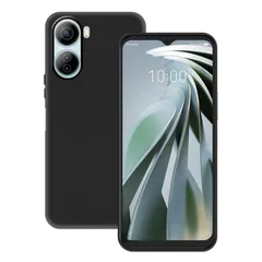 【数量限定】For ZTE Libero 5G IV/nubia Ivy ケース リベロ 5G IV A302ZT / ヌビア アイヴィー Z6561J ソフトケース 【larfbulroc】 TPU素材 耐衝撃 指紋防止 保護カバー (ブラック)