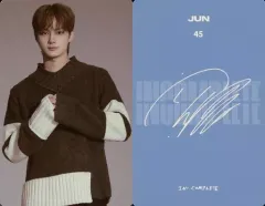 【中古】コレクションカード(男性) 45[NORMAL]：45：SEVENTEEN/JUN(ジュン)/NORMAL/「2021 SEVENTEEN ONLINE CONCERT ＜IN-COMPLETE＞」トレーディングカード