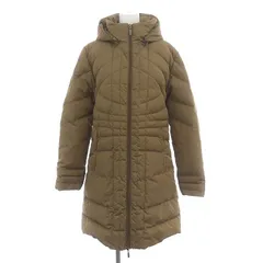 モンクレール MONCLER 茶タグ ダウンコート アウター ロング フード付き 国内正規 0 茶色 ブラウン /ES ■OSのサムネイル