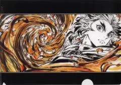 【中古】クリアファイル 煉獄杏寿郎 描き下ろしジャケットイラスト使用A4クリアファイル 「CD 鬼滅の刃 無限列車編 オリジナル・サウンドトラック」 店舗共通購入特典