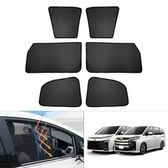【2025最新型&高密メッシュ＆遮蔽遮熱 Cartist トヨタ 新型 ヴォクシー ノア 90系 メッシュカーテン VOXY NOAH 4代目 R90W型 R4.1? 遮光カーテン サンシェード カーシェード フロントドア 遮光カーテン UVカット マグネ 0