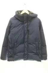 【中古】 BEAUTY & YOUTH UNITED ARROWS メンズダウンジャケット L 小松マテーレ ナイロン ダウンジャケット BEAUTY & YOUTH UNITED ARROWS L 紺 ネイビー