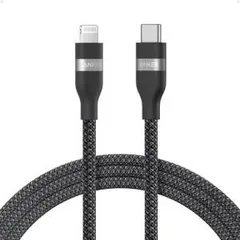 【新品・3営業日で発送】ANKER アンカー Anker USB-C ＆ ライトニング ケーブル (高耐久ナイロン) 1.8m ブラック
