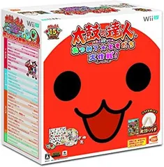太鼓の達人 あつめて★ともだち大作戦! 専用コントローラ「太鼓とバチ」1セット同梱版 - Wii U
