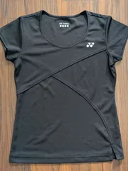 YONEX ヨネックス ドライ Tシャツ スリム ゲームシャツ 黒 レディースL