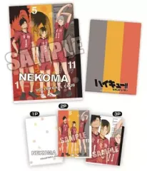 【中古】クリアファイル 音駒高校 3ポケットクリアファイル 「ハイキュー!! セカンドシーズン」