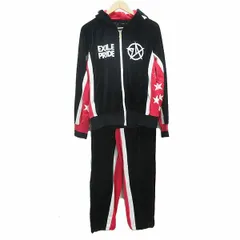 美品24KARATSベロア赤ジャージ130㎝