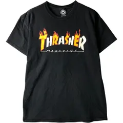 古着 スラッシャー THRASHER ファイヤーパターン サーフ スケートTシャツ メンズM相当/eaa579989のサムネイル