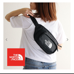 【未開封新品】ノースフェイス　ボディーバッグ　3L ビッグロゴ　黒色　男女兼用